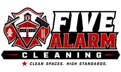 Five Alarm Cleaning Logo